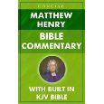 Matthew Henry's Concise Bible Commentary for Kindle (KJV) (cross linked with built in Bible)