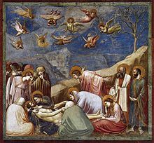 "Lamentation" by Giotto