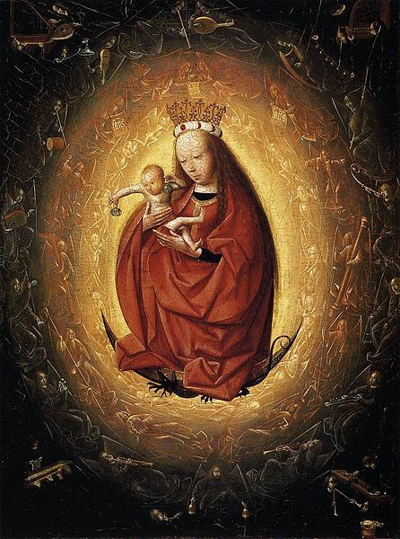 "Madonna with Musical  Angels" by Geertgen tot Sint Jans